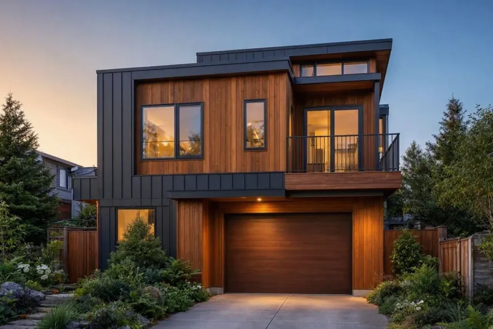 North Vancouver R3 Houseplex multiplex and laneway infill design