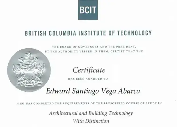 Architectural &amp; Building Technology Certificate