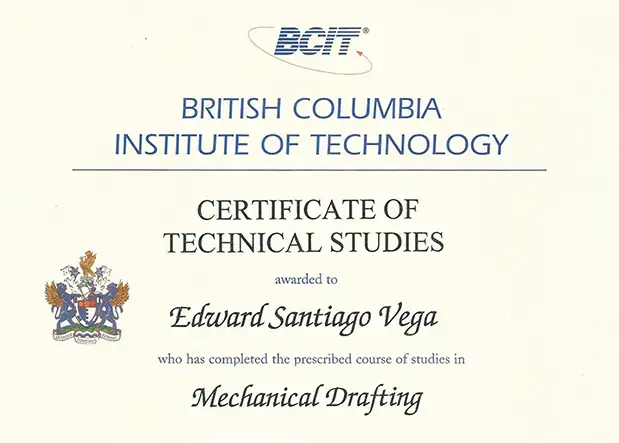 Mechanical Drafting Certificate