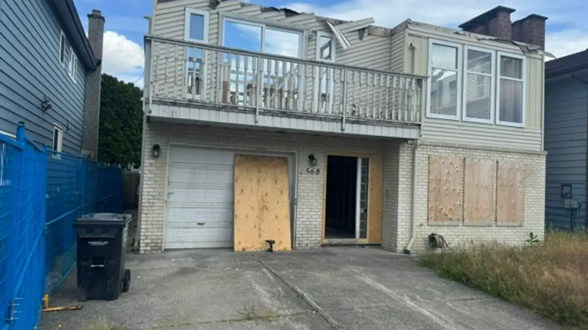 Fire restoration project