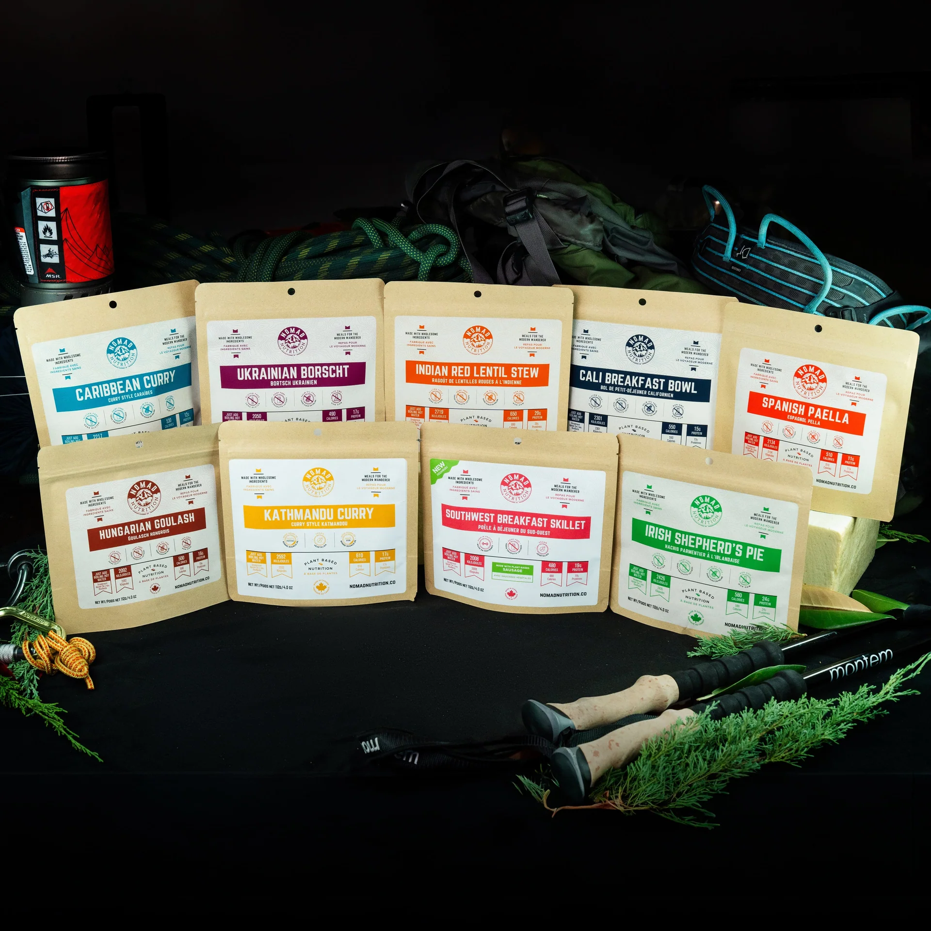 Sanitary wash station and stainless processing perimeter in commercial food facility