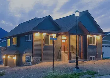 Smithers Craftsman Custom New Home Design Permit for Morrow Residence
