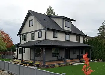 Vancouver Craftsman Custom New Home Design Permit for St Michel Residence
