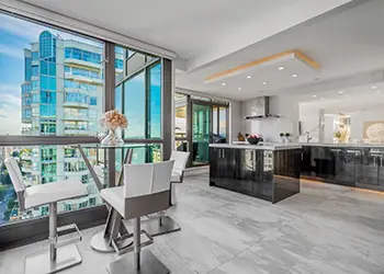Vancouver West End Penthouse Renovation Permit Drawings for Downtown Florist